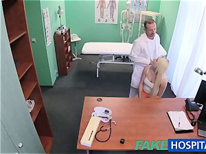 FakeHospital doc helps blond get a raw gash
